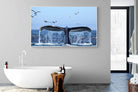 Whale Tail-Wall_Art-180 x 110cm-Mounted Canvas-White-Pixalot
