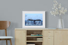 Whale Tail-Wall_Art-60 x 45cm-Framed Print-White-Pixalot