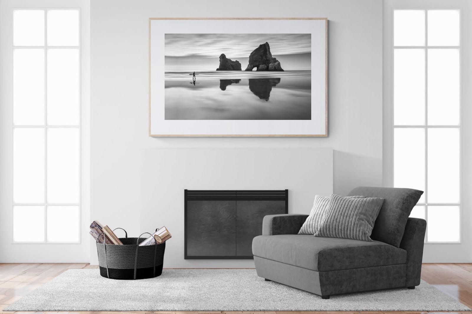 Wharariki-Wall_Art-150 x 100cm-Framed Print-Wood-Pixalot