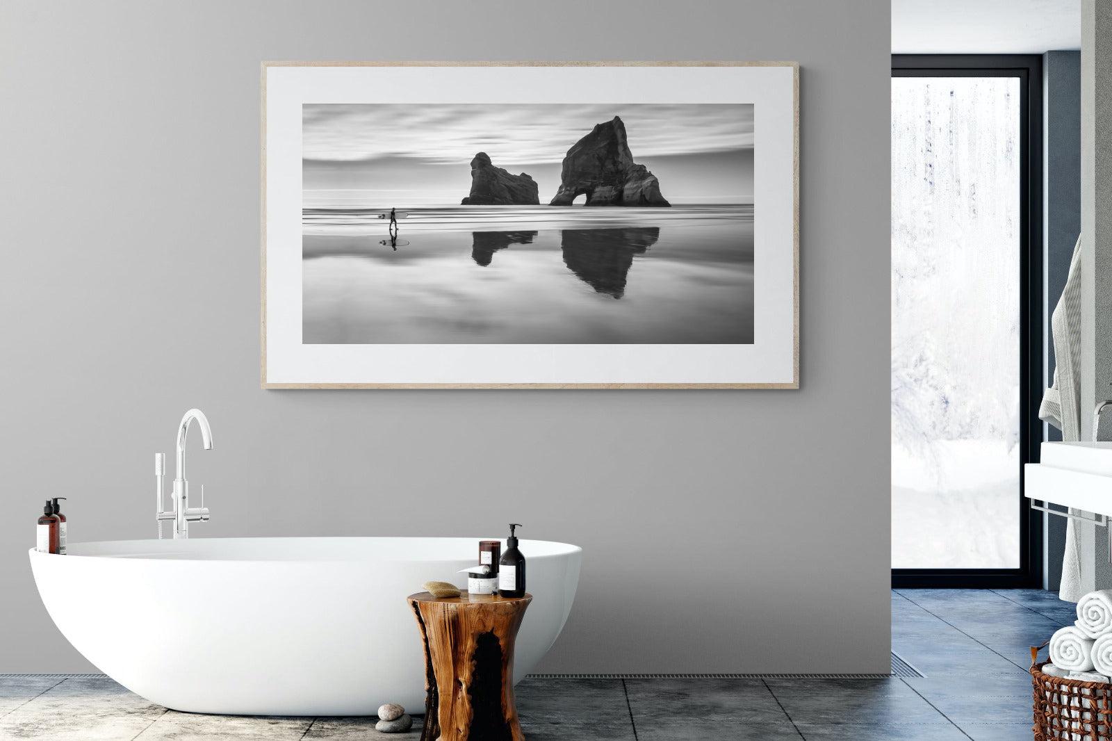 Wharariki-Wall_Art-180 x 110cm-Framed Print-Wood-Pixalot