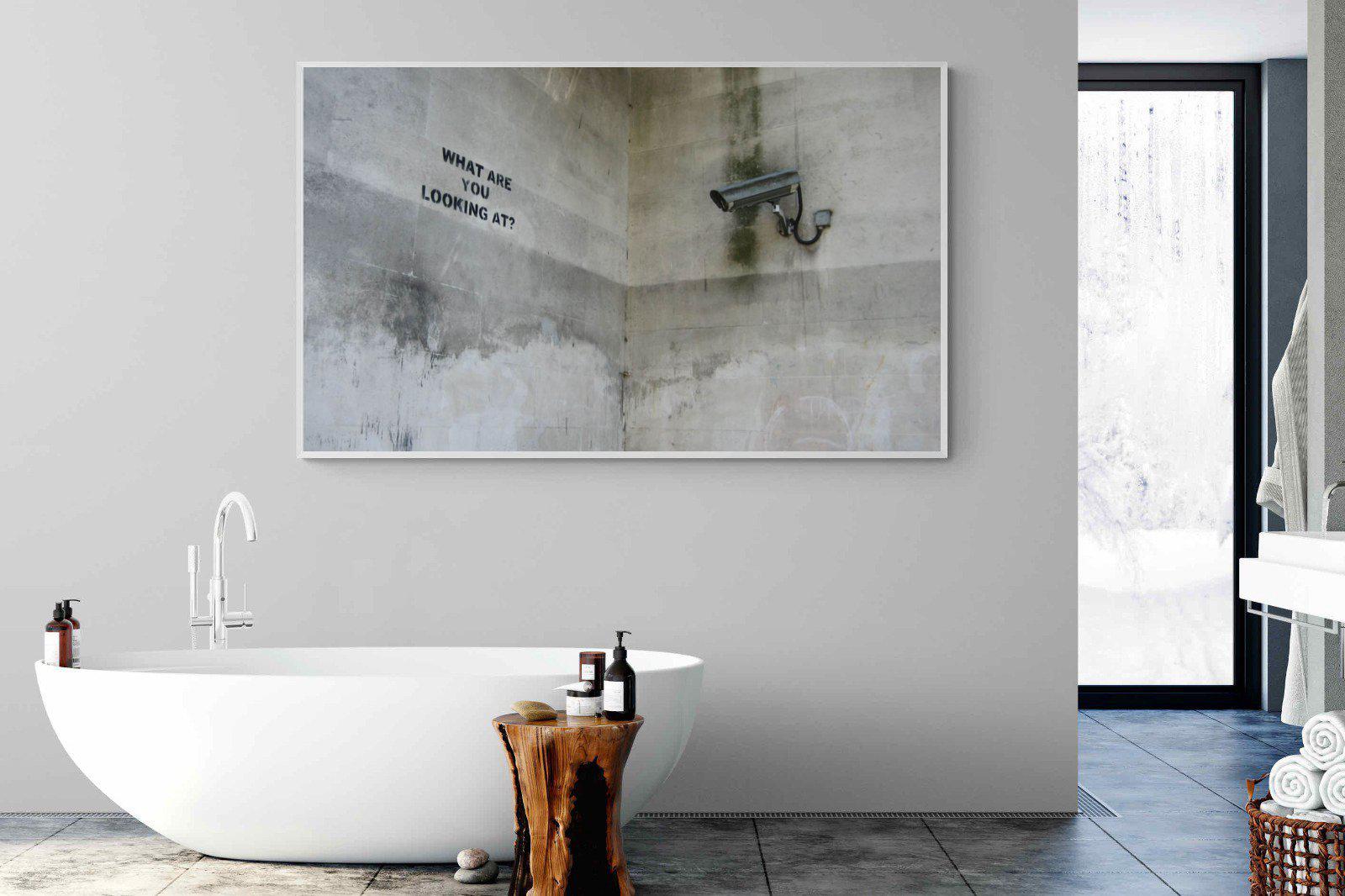 What Are You Looking At-Wall_Art-180 x 110cm-Mounted Canvas-White-Pixalot