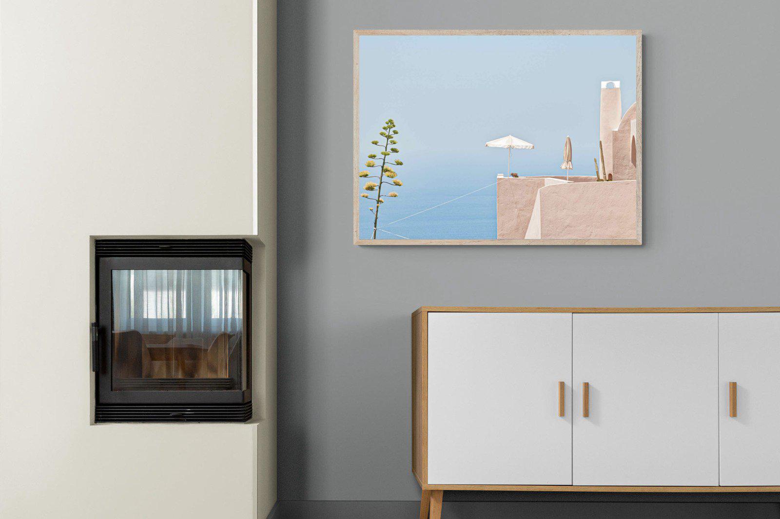 Where The Sea Meets The Sky-Wall_Art-100 x 75cm-Mounted Canvas-Wood-Pixalot