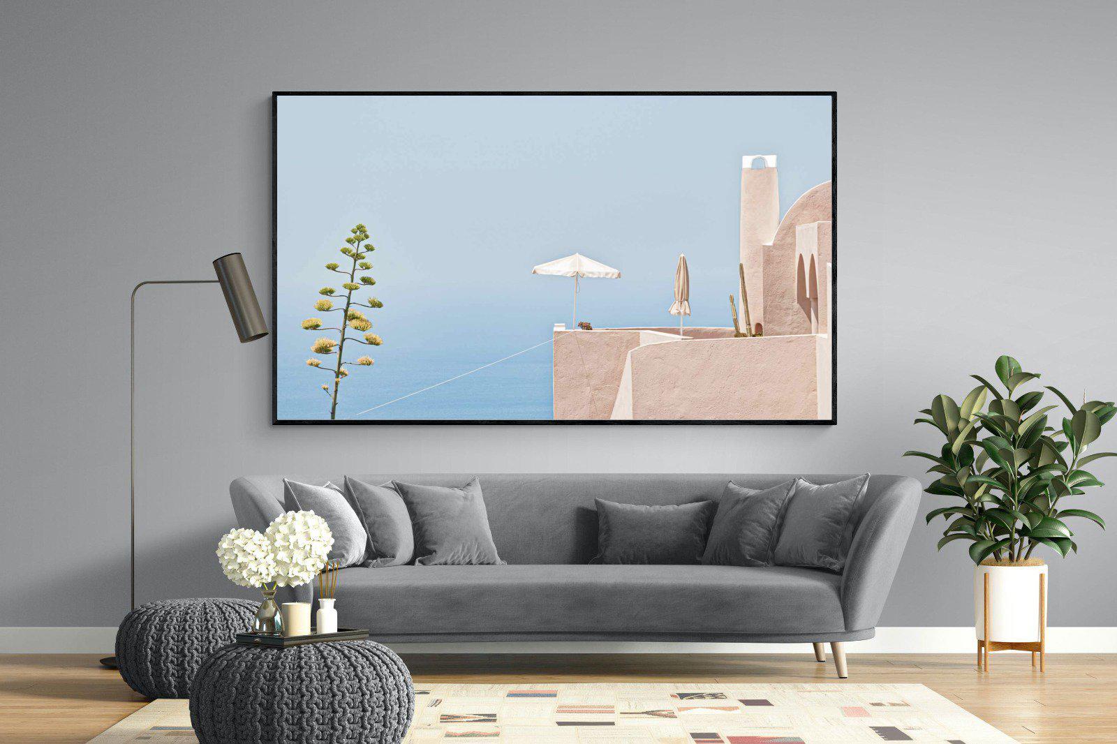 Where The Sea Meets The Sky-Wall_Art-220 x 130cm-Mounted Canvas-Black-Pixalot
