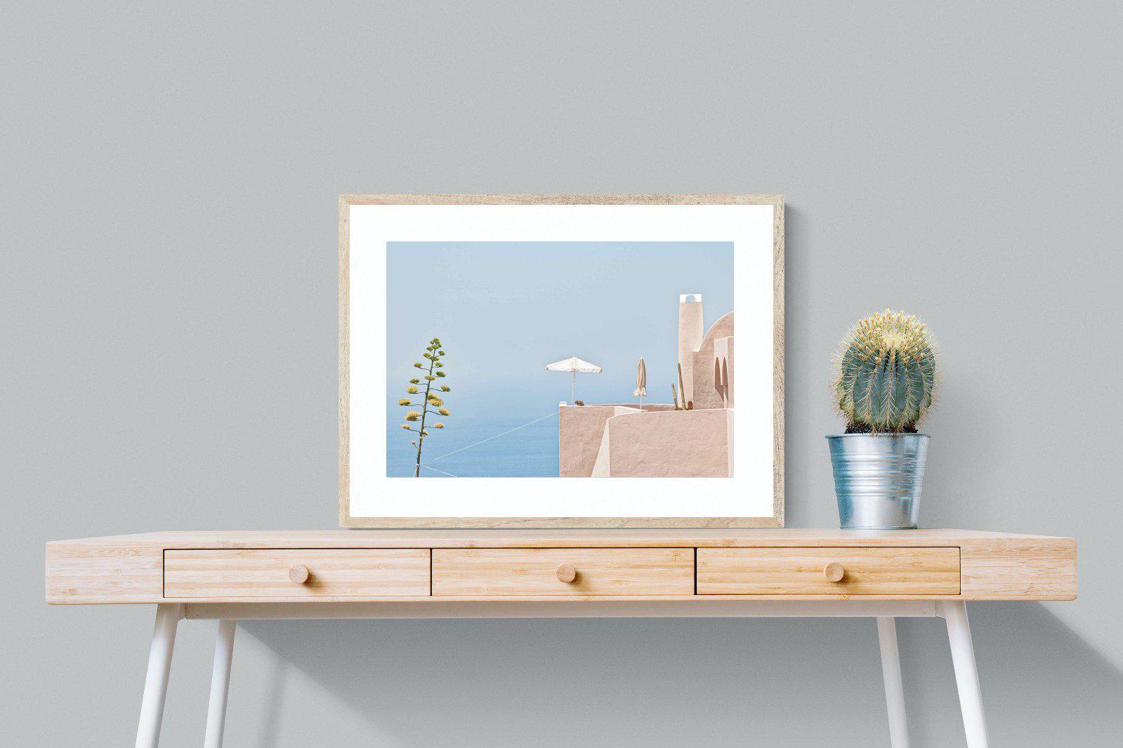 Where The Sea Meets The Sky-Wall_Art-80 x 60cm-Framed Print-Wood-Pixalot