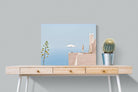 Where The Sea Meets The Sky-Wall_Art-80 x 60cm-Mounted Canvas-No Frame-Pixalot