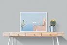 Where The Sea Meets The Sky-Wall_Art-80 x 60cm-Mounted Canvas-White-Pixalot