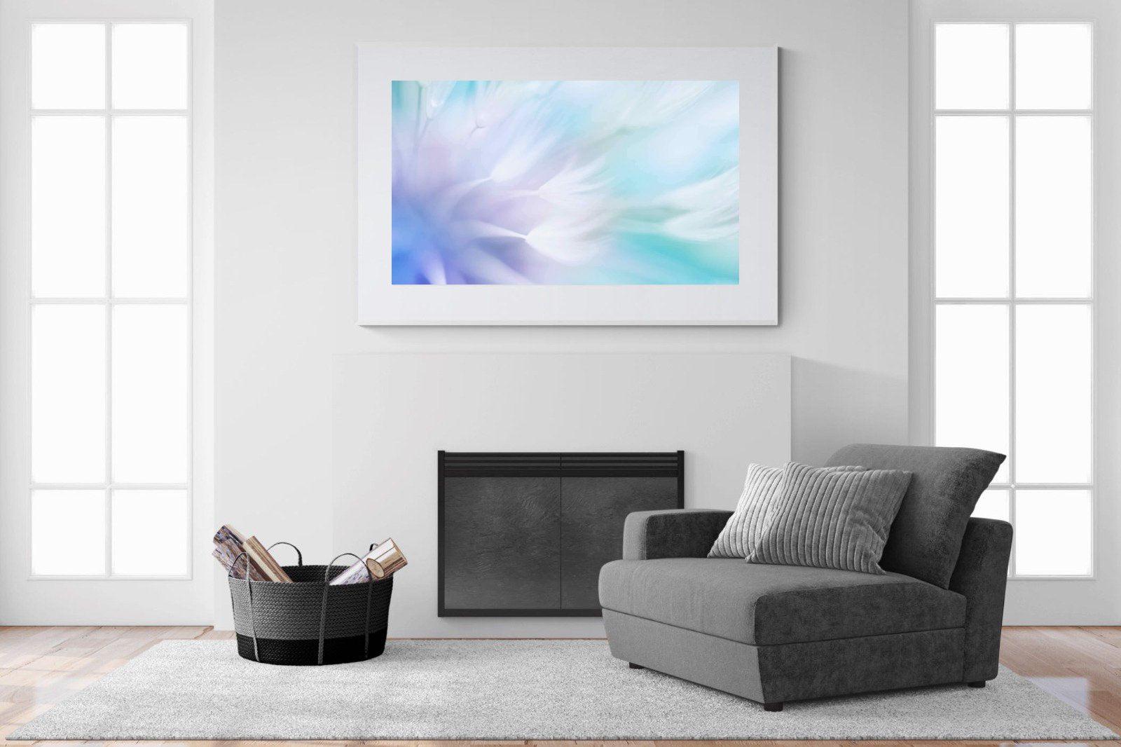 Whisper-Wall_Art-150 x 100cm-Framed Print-White-Pixalot