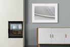 White Feather-Wall_Art-100 x 75cm-Framed Print-Wood-Pixalot