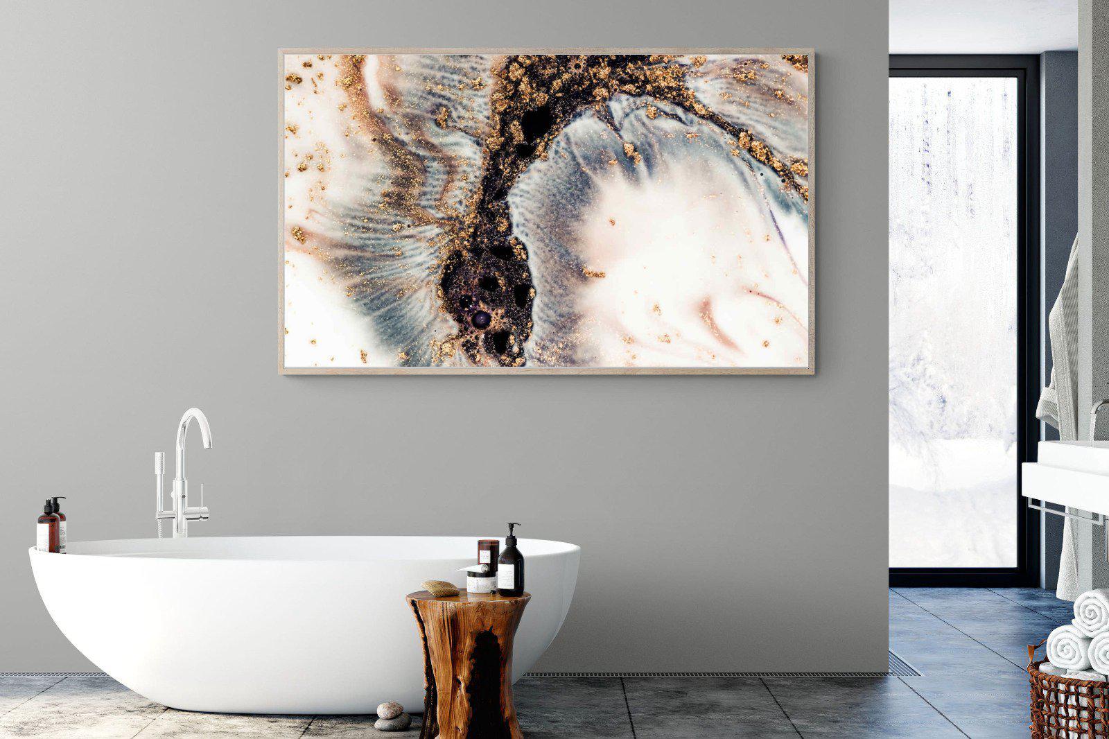 White Gold-Wall_Art-180 x 110cm-Mounted Canvas-Wood-Pixalot