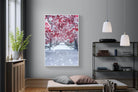White On Red-Wall_Art-120 x 180cm-Mounted Canvas-White-Pixalot