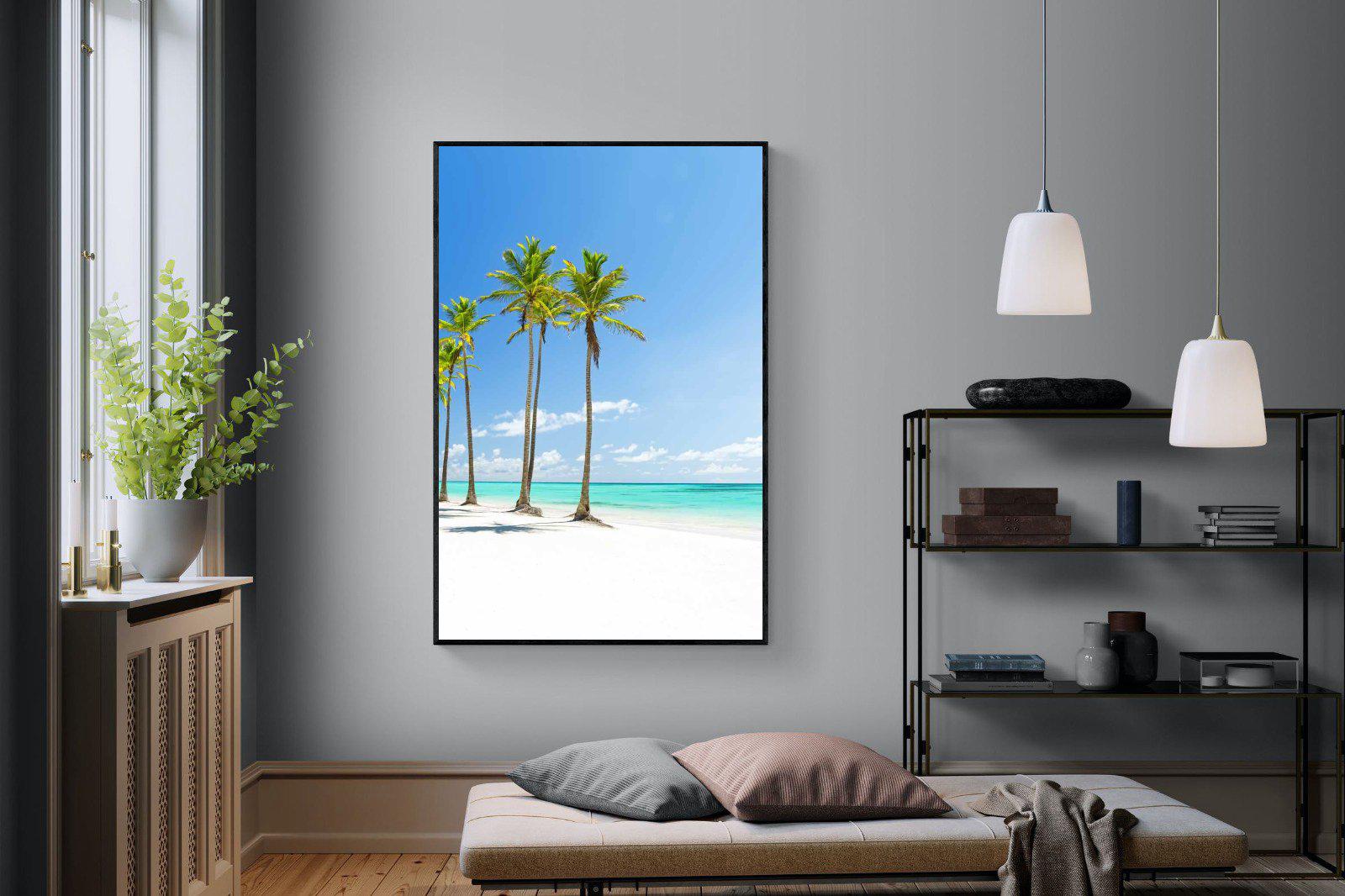 White Sand-Wall_Art-120 x 180cm-Mounted Canvas-Black-Pixalot