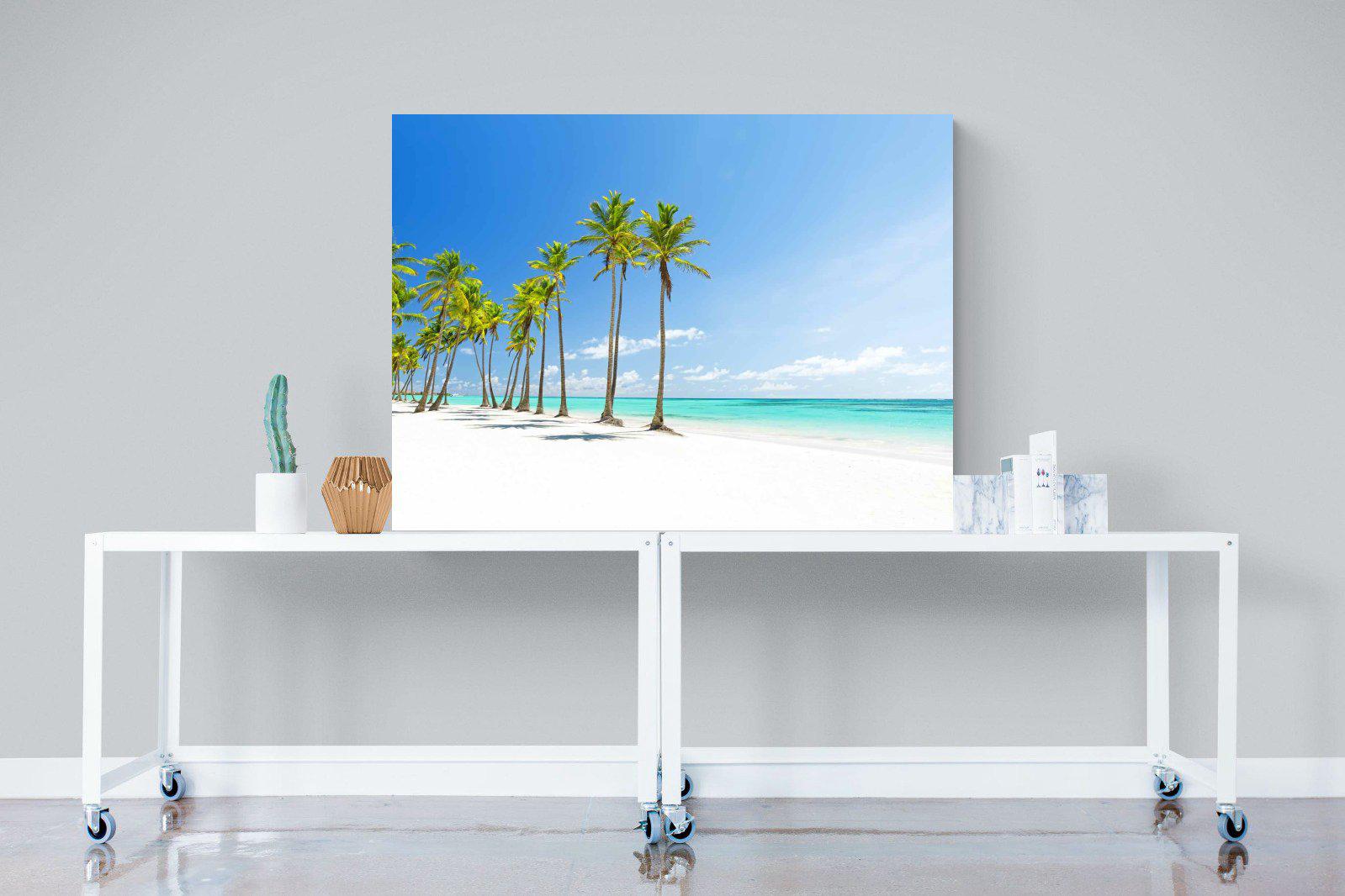 White Sand-Wall_Art-120 x 90cm-Mounted Canvas-No Frame-Pixalot