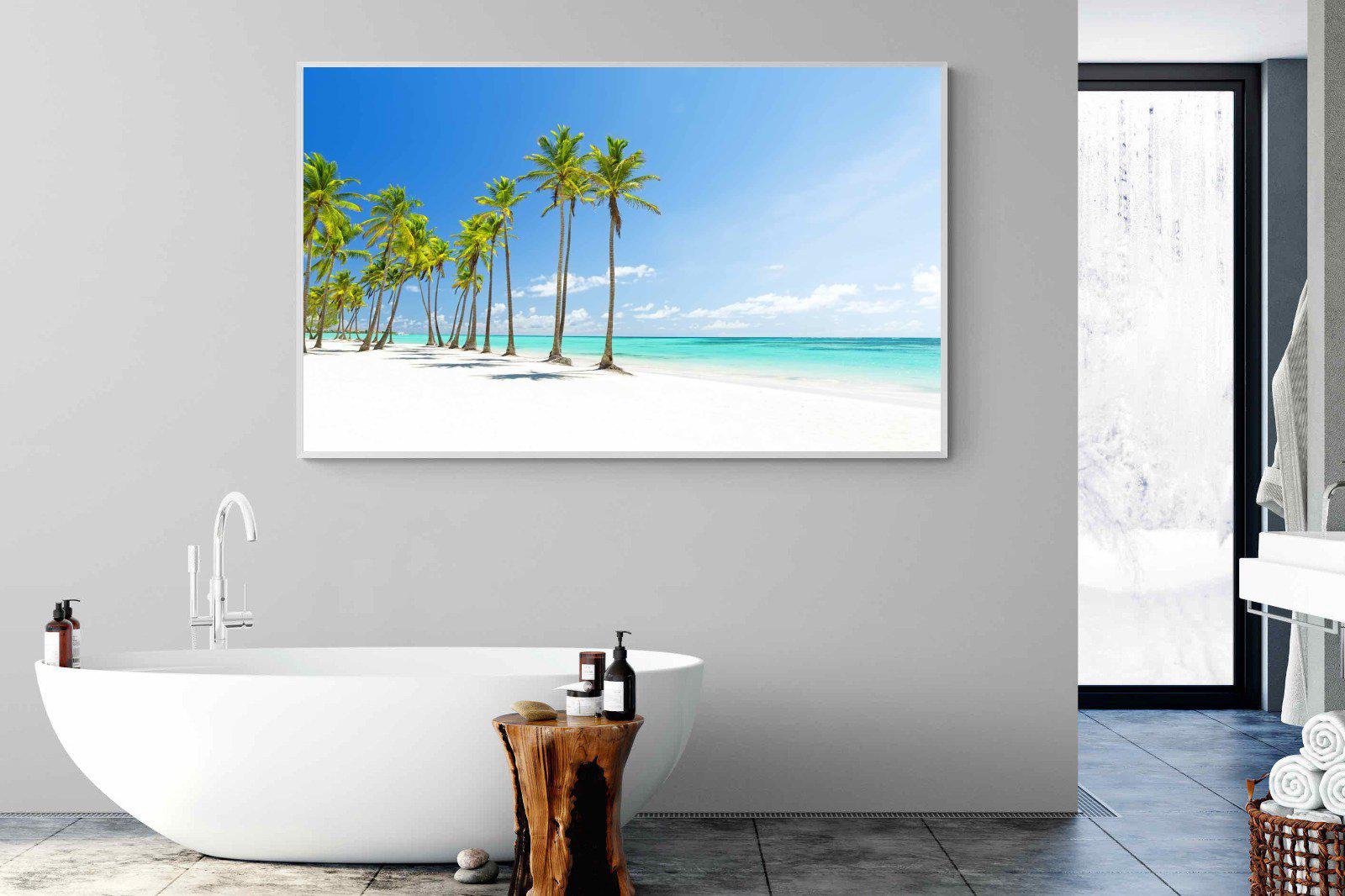 White Sand-Wall_Art-180 x 110cm-Mounted Canvas-White-Pixalot
