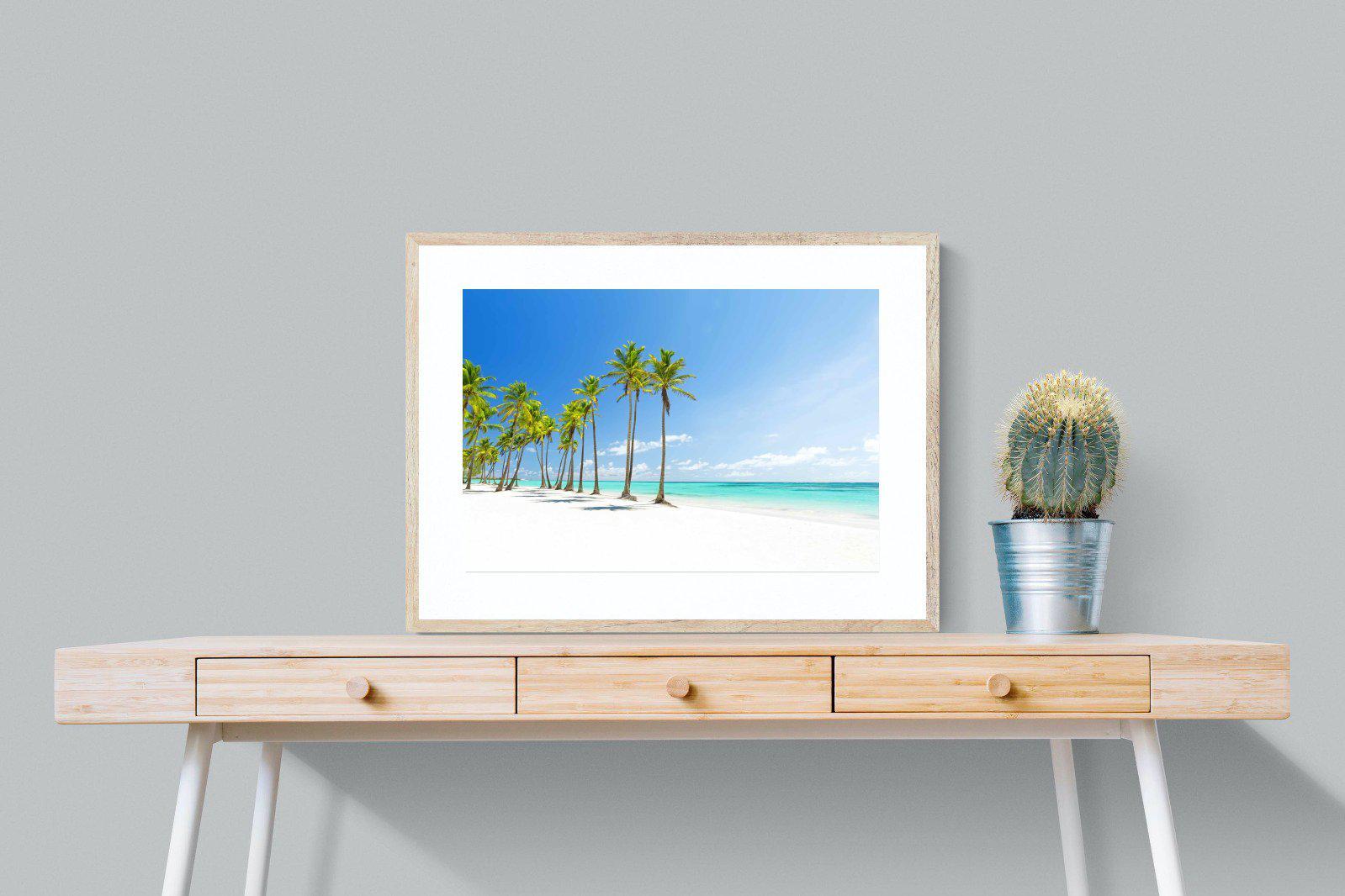 White Sand-Wall_Art-80 x 60cm-Framed Print-Wood-Pixalot