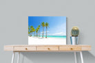 White Sand-Wall_Art-80 x 60cm-Mounted Canvas-No Frame-Pixalot