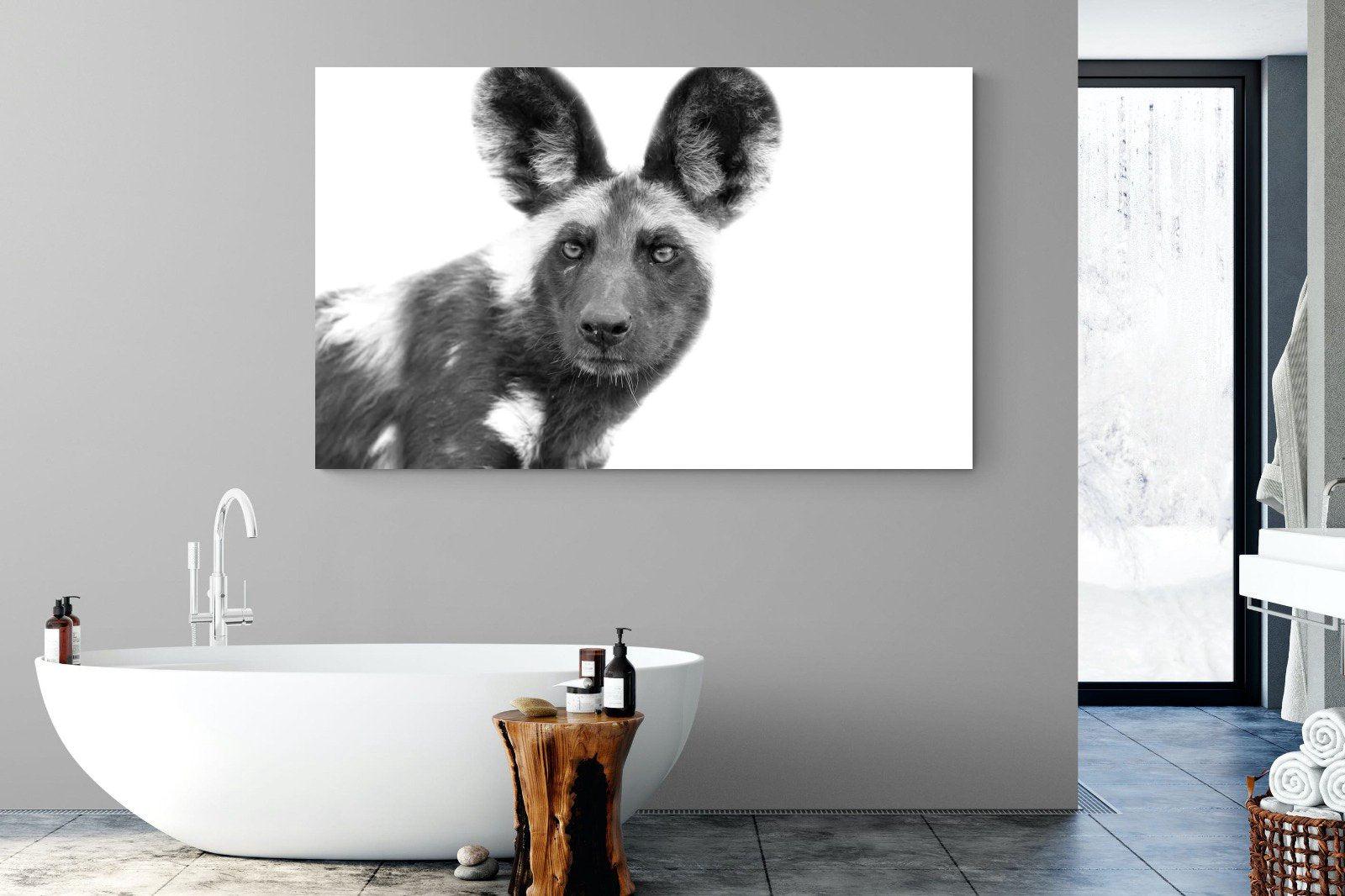 Wild Dog-Wall_Art-180 x 110cm-Mounted Canvas-No Frame-Pixalot