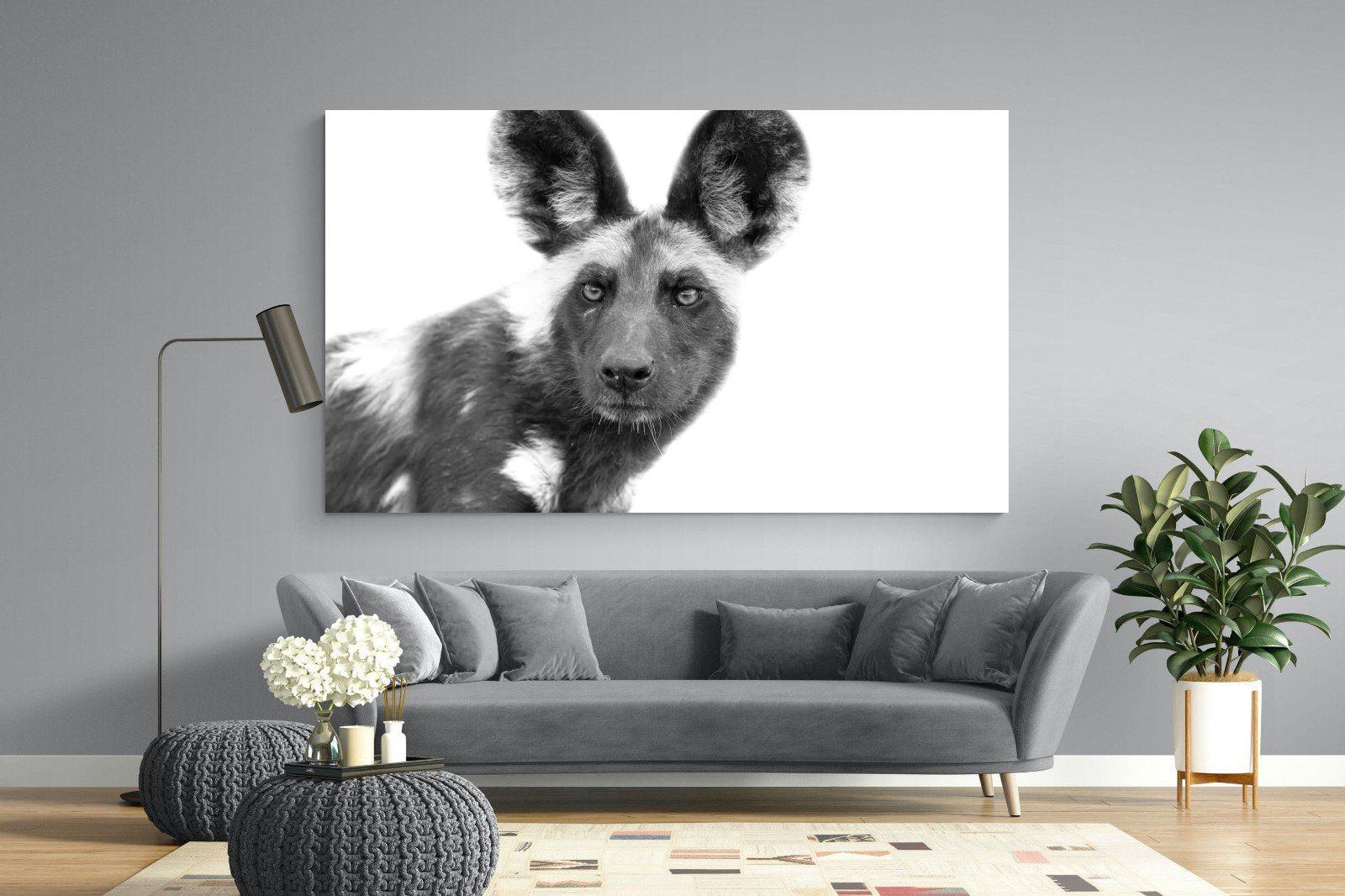 Wild Dog-Wall_Art-220 x 130cm-Mounted Canvas-No Frame-Pixalot