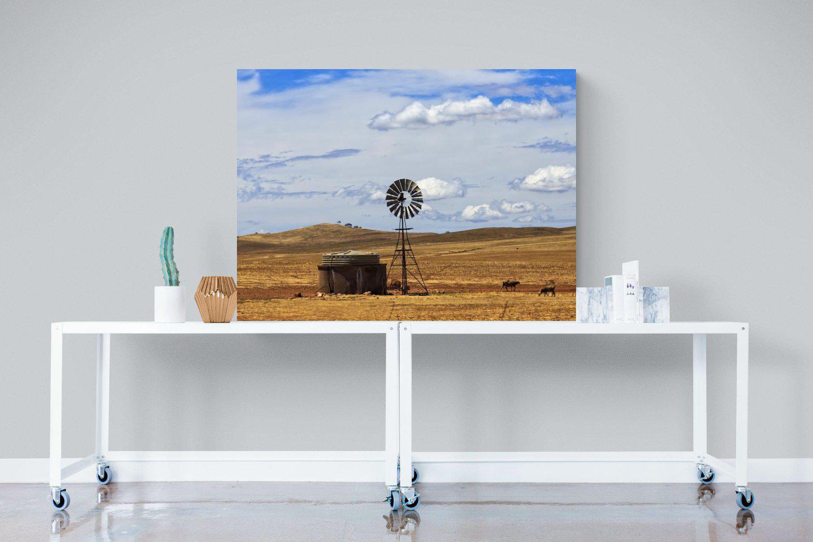 Windmill-Wall_Art-120 x 90cm-Mounted Canvas-No Frame-Pixalot