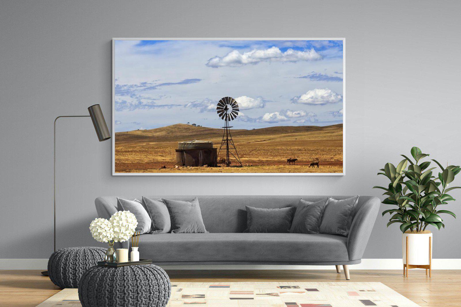 Windmill-Wall_Art-220 x 130cm-Mounted Canvas-White-Pixalot