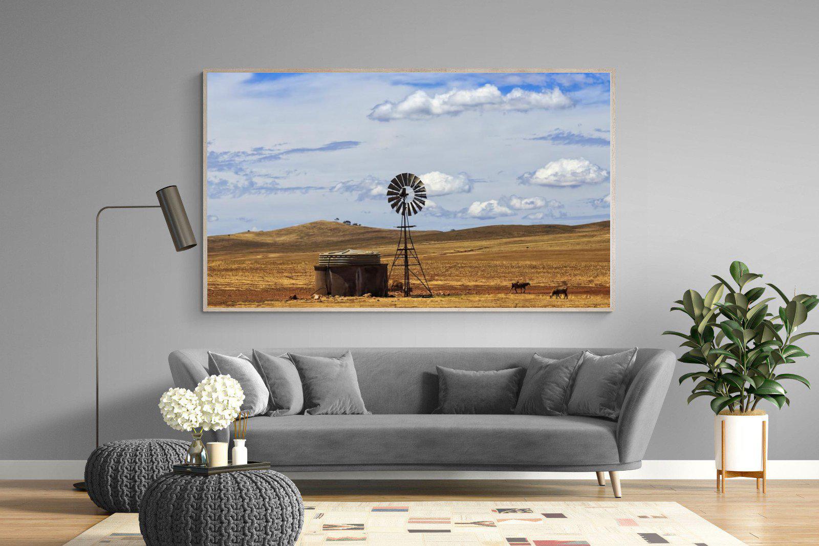 Windmill-Wall_Art-220 x 130cm-Mounted Canvas-Wood-Pixalot