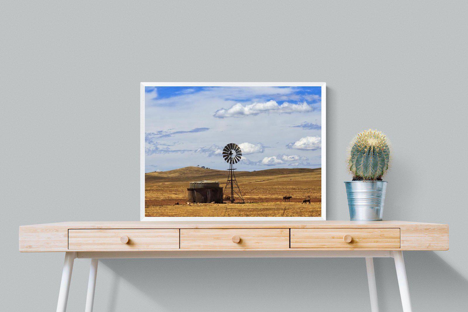 Windmill-Wall_Art-80 x 60cm-Mounted Canvas-White-Pixalot