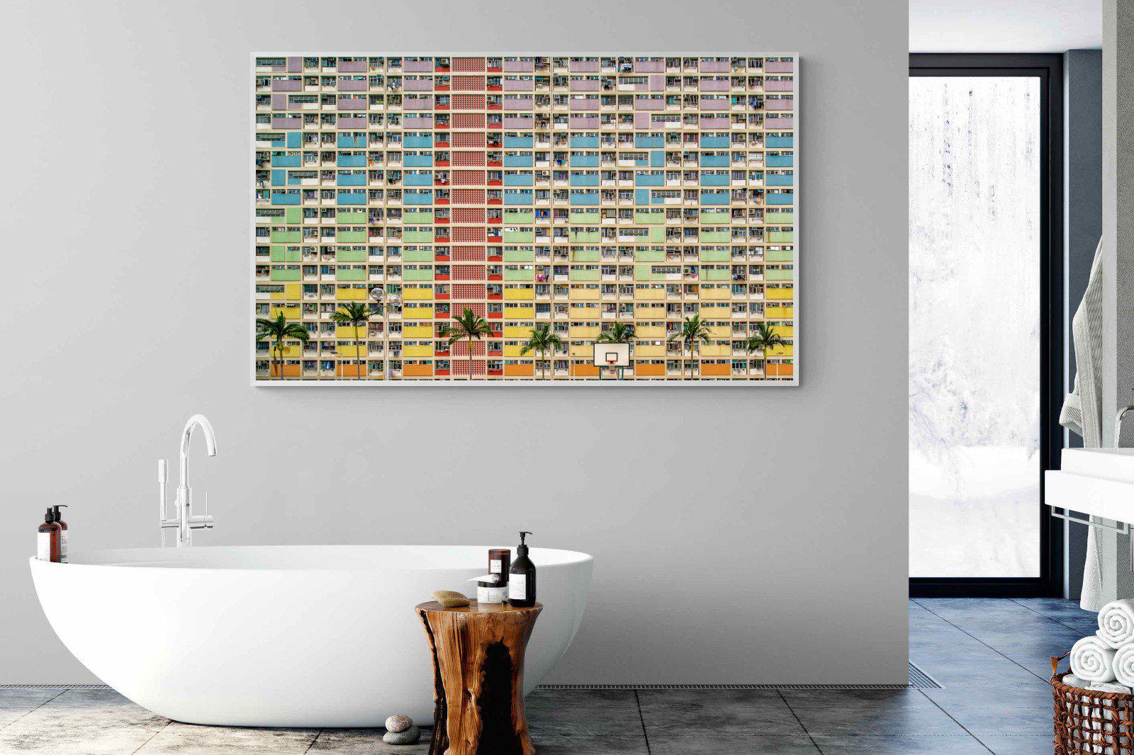 Windows-Wall_Art-180 x 110cm-Mounted Canvas-White-Pixalot