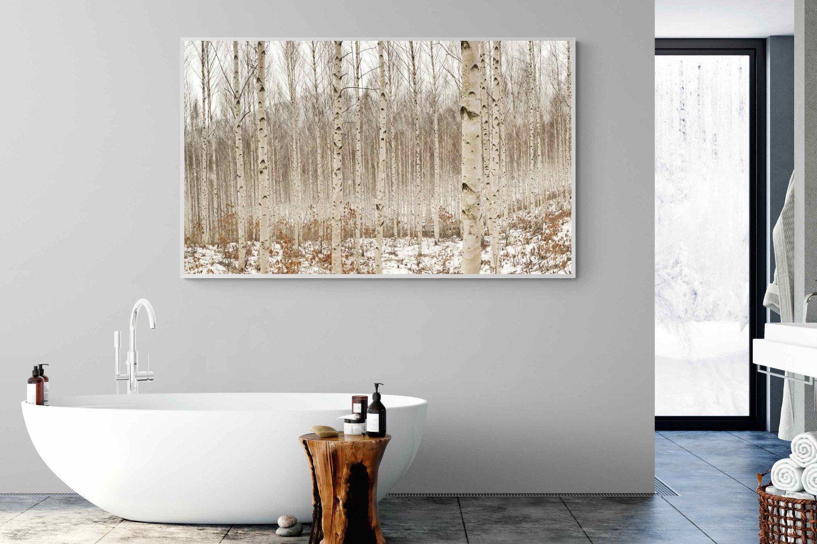 Winter Forest-Wall_Art-180 x 110cm-Mounted Canvas-White-Pixalot