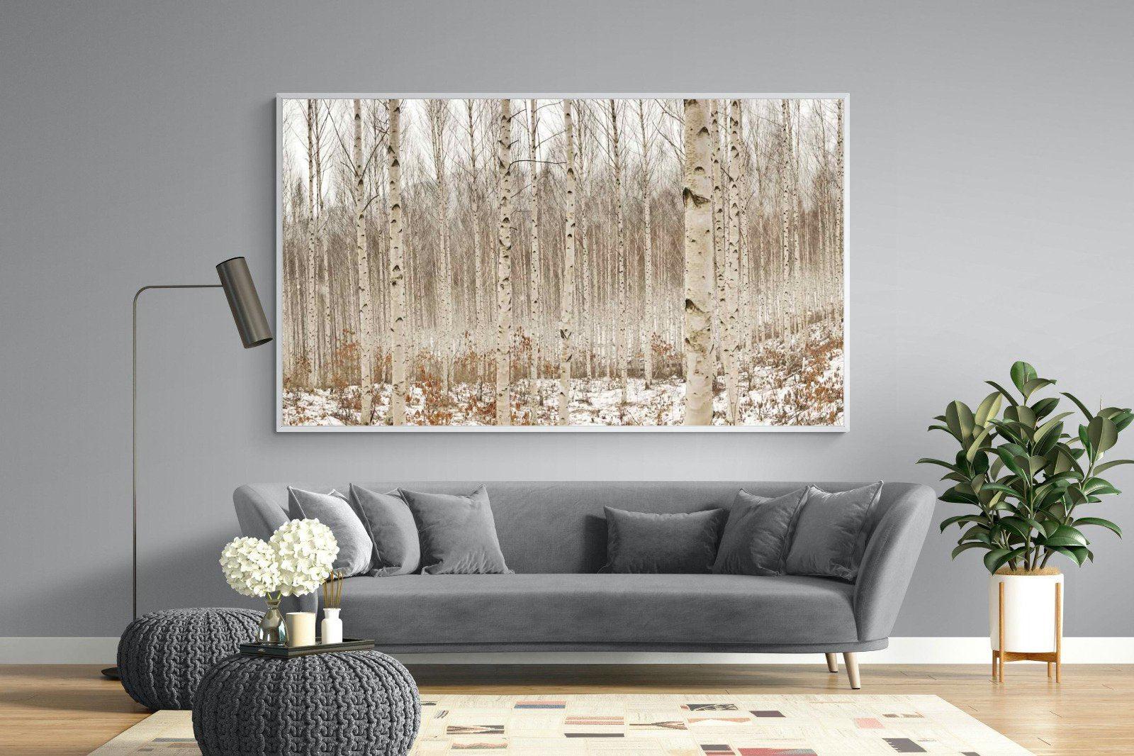 Winter Forest-Wall_Art-220 x 130cm-Mounted Canvas-White-Pixalot