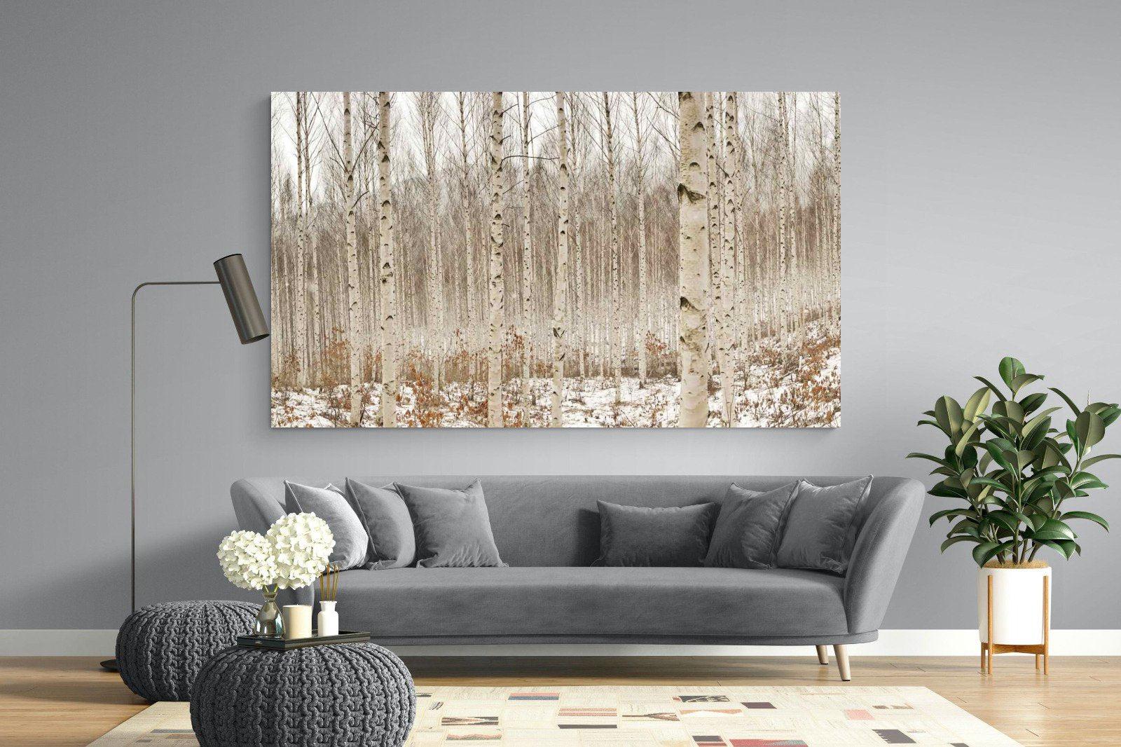 Winter Forest-Wall_Art-220 x 130cm-Mounted Canvas-No Frame-Pixalot