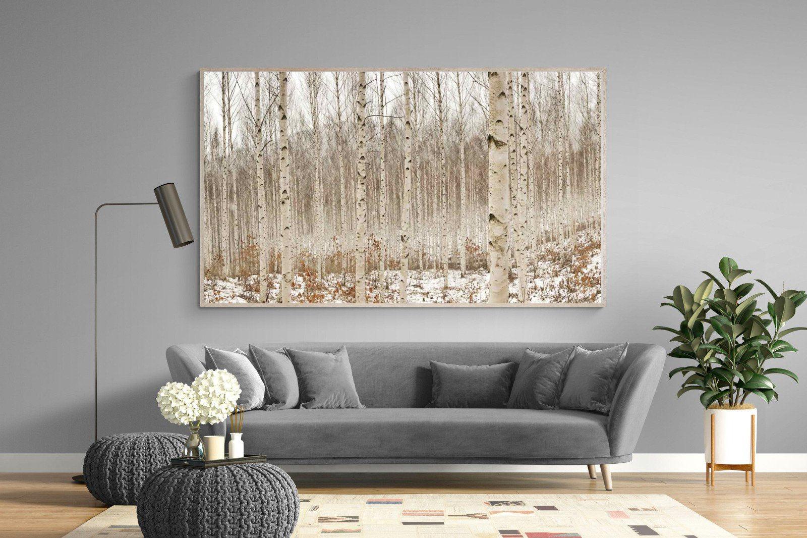 Winter Forest-Wall_Art-220 x 130cm-Mounted Canvas-Wood-Pixalot