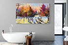 Winter Wood-Wall_Art-180 x 110cm-Mounted Canvas-No Frame-Pixalot