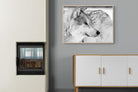 Wolf-Wall_Art-100 x 75cm-Mounted Canvas-Wood-Pixalot
