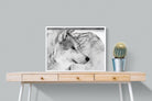 Wolf-Wall_Art-80 x 60cm-Mounted Canvas-White-Pixalot