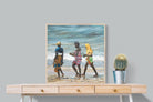 Women of Wimbi-Wall_Art-80 x 80cm-Mounted Canvas-Wood-Pixalot