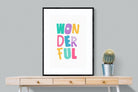 Wonderful-Wall_Art-75 x 100cm-Framed Print-Black-Pixalot
