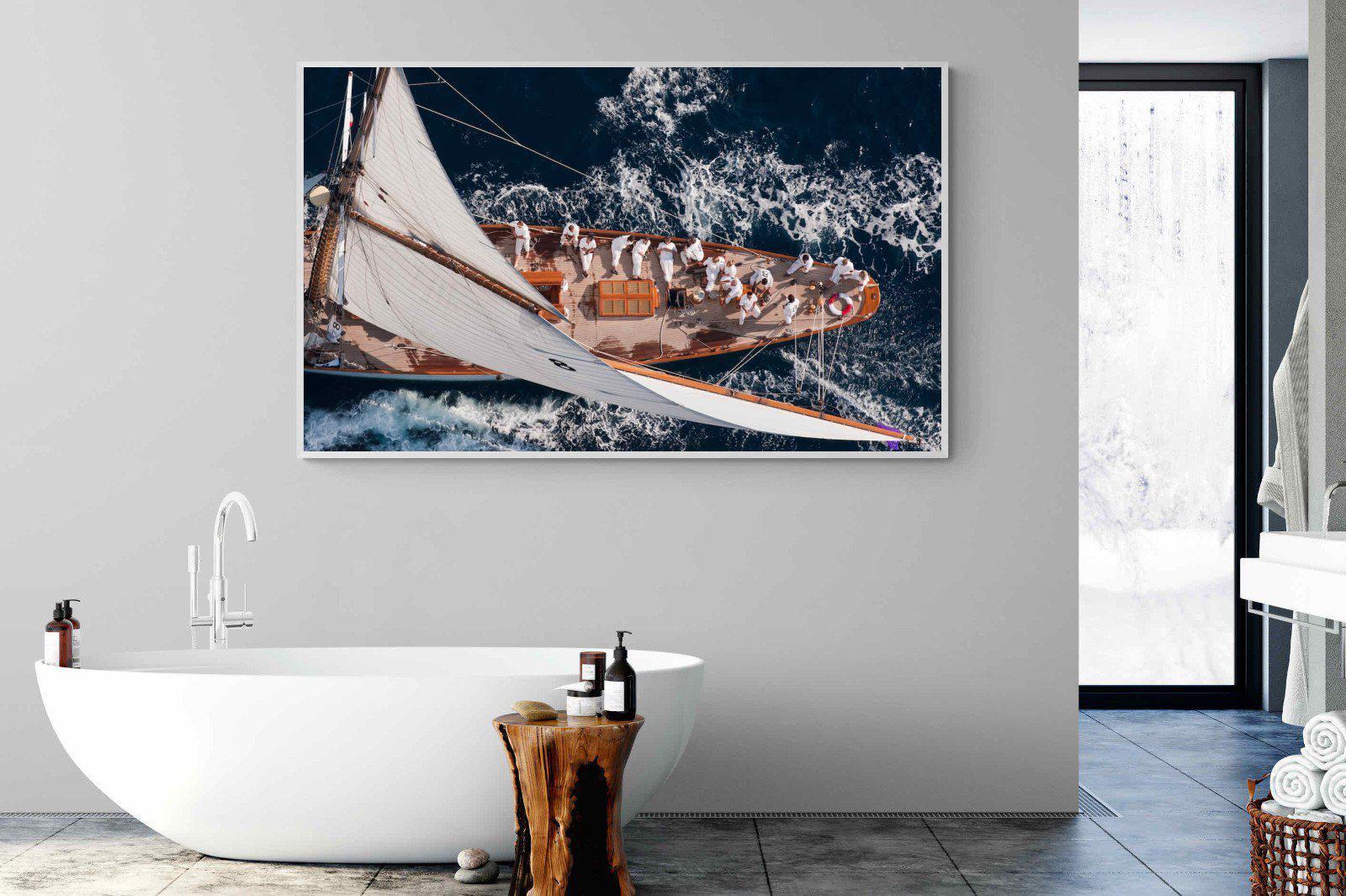 Yachting-Wall_Art-180 x 110cm-Mounted Canvas-White-Pixalot