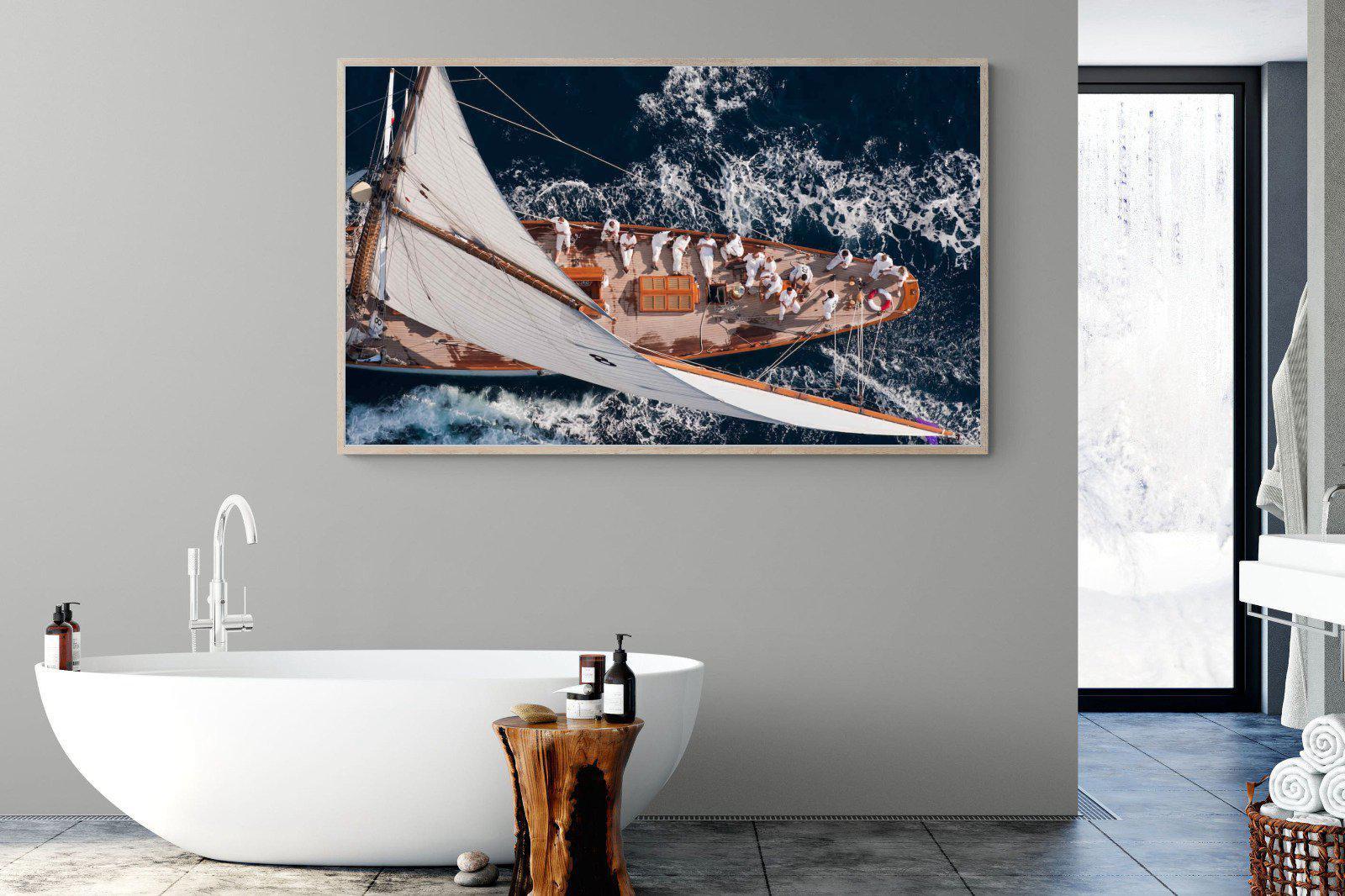 Yachting-Wall_Art-180 x 110cm-Mounted Canvas-Wood-Pixalot