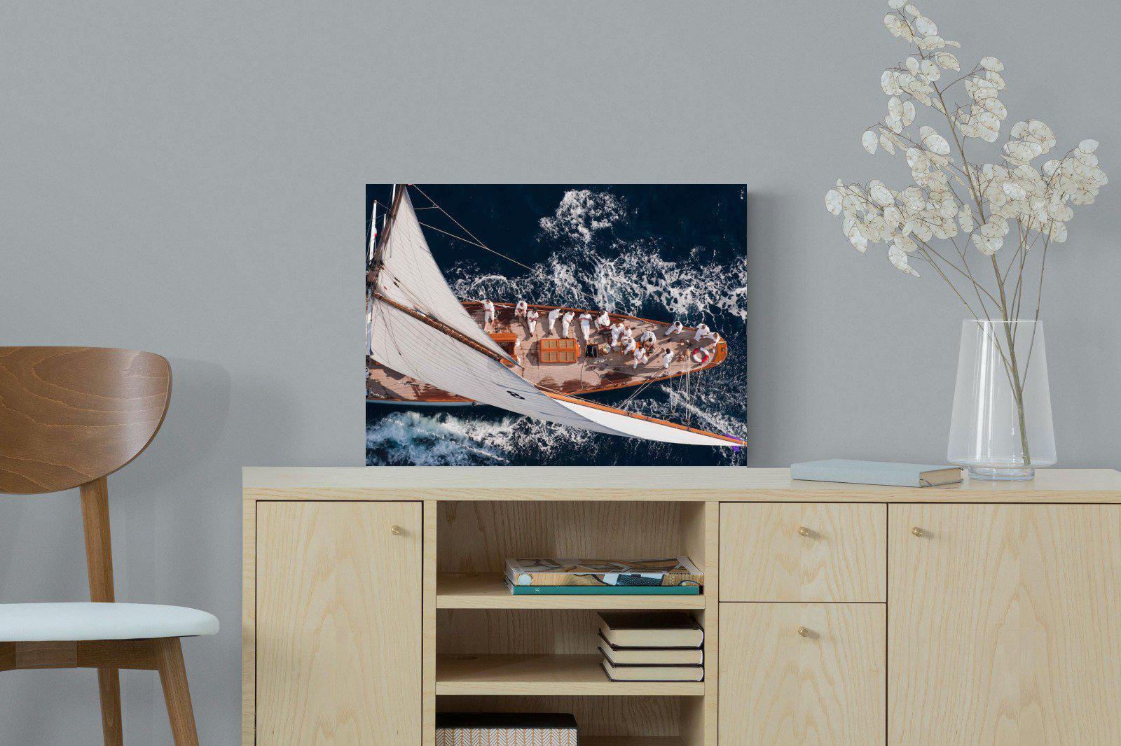 Yachting-Wall_Art-60 x 45cm-Mounted Canvas-No Frame-Pixalot
