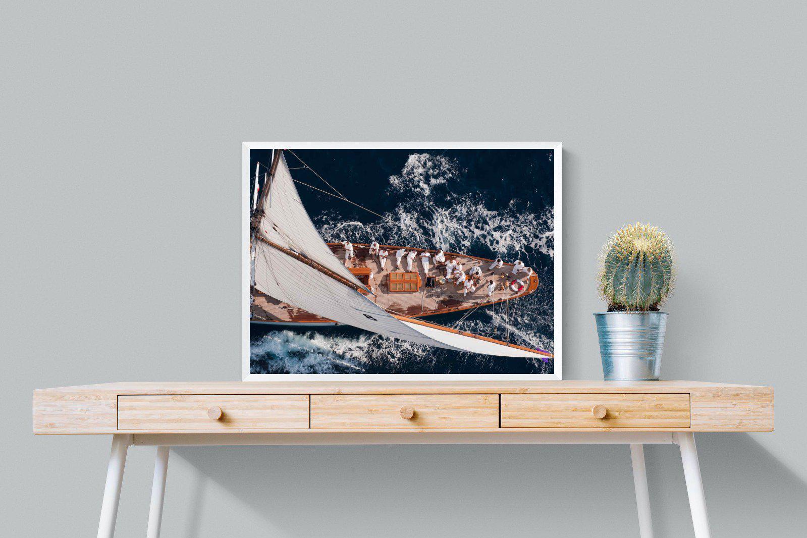 Yachting-Wall_Art-80 x 60cm-Mounted Canvas-White-Pixalot