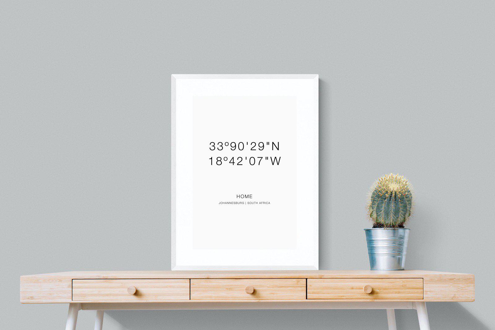 Your Home Coordinates-Wall_Art-60 x 80cm-Framed Print-White-Pixalot