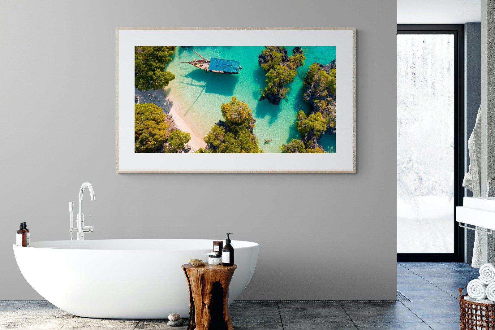 Zanzibar-Wall_Art-180 x 110cm-Framed Print-Wood-Pixalot
