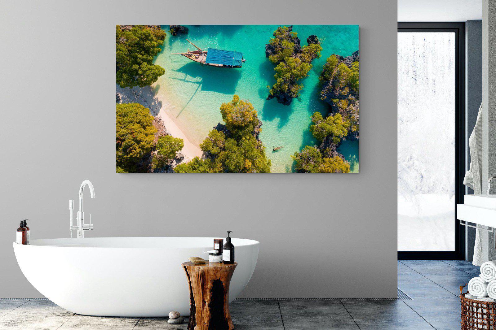 Zanzibar-Wall_Art-180 x 110cm-Mounted Canvas-No Frame-Pixalot
