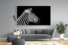 Zebra-Wall_Art-220 x 130cm-Mounted Canvas-White-Pixalot