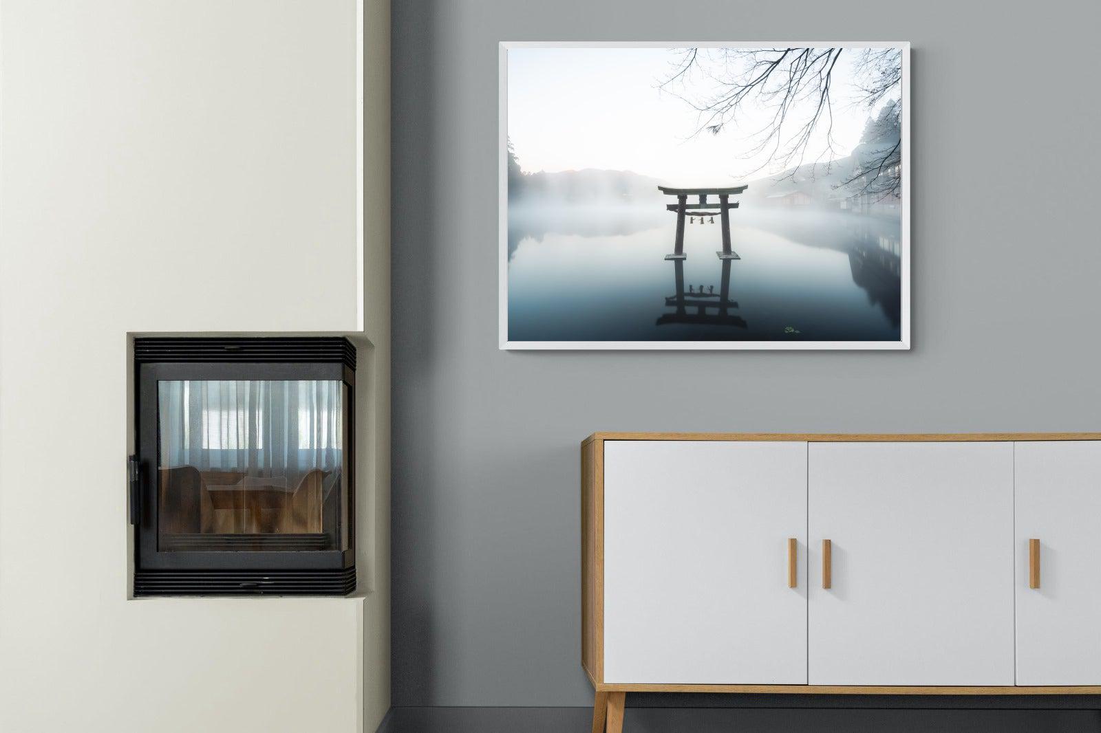 Zen-Wall_Art-100 x 75cm-Mounted Canvas-White-Pixalot