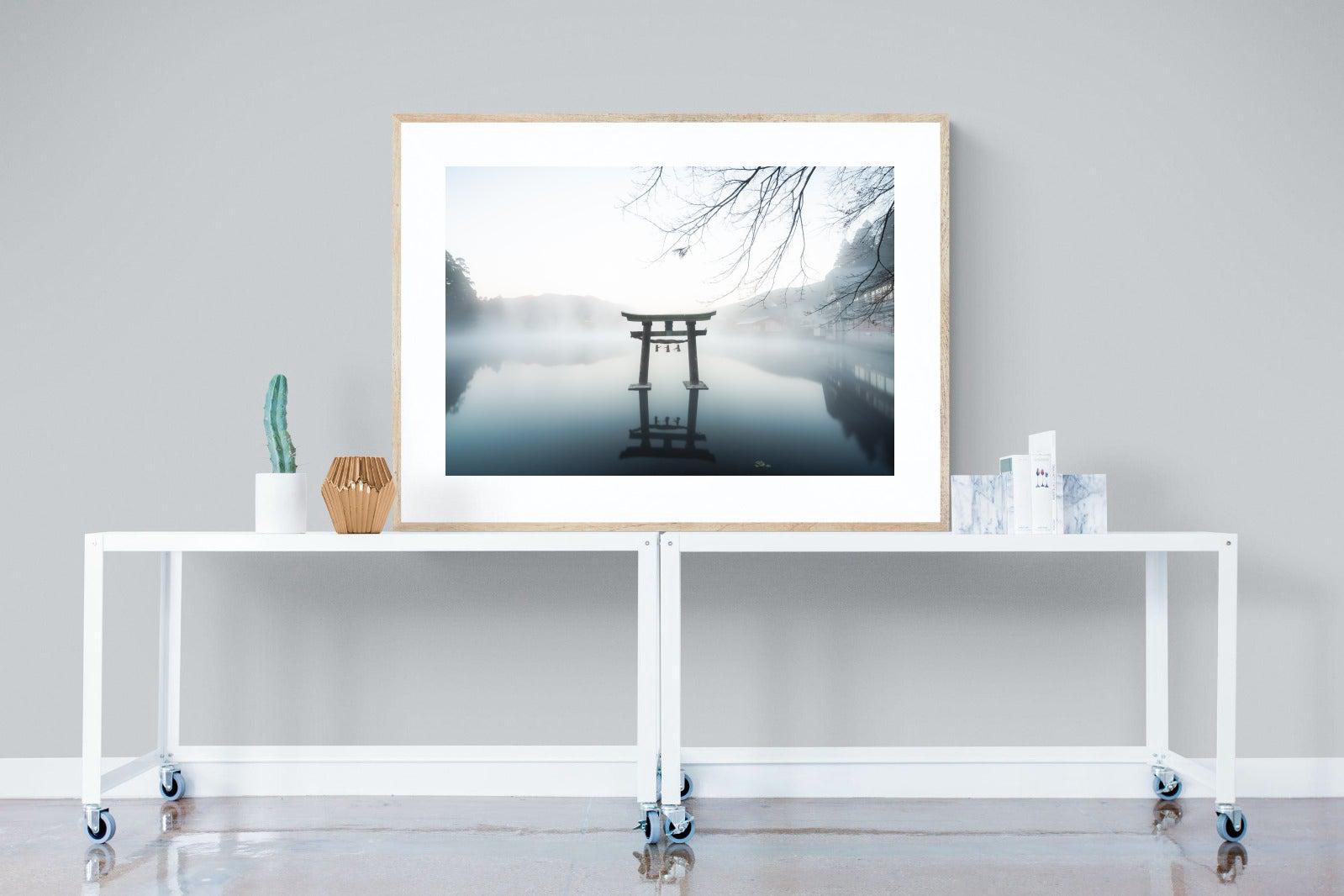 Zen-Wall_Art-120 x 90cm-Framed Print-Wood-Pixalot