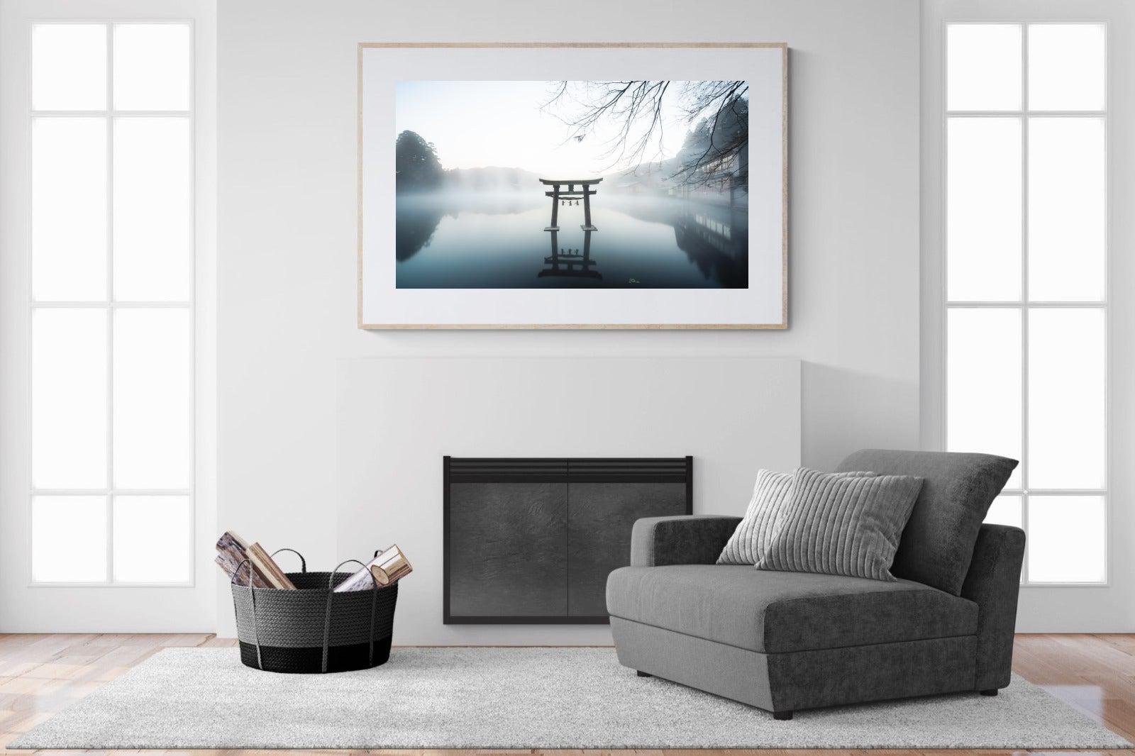 Zen-Wall_Art-150 x 100cm-Framed Print-Wood-Pixalot