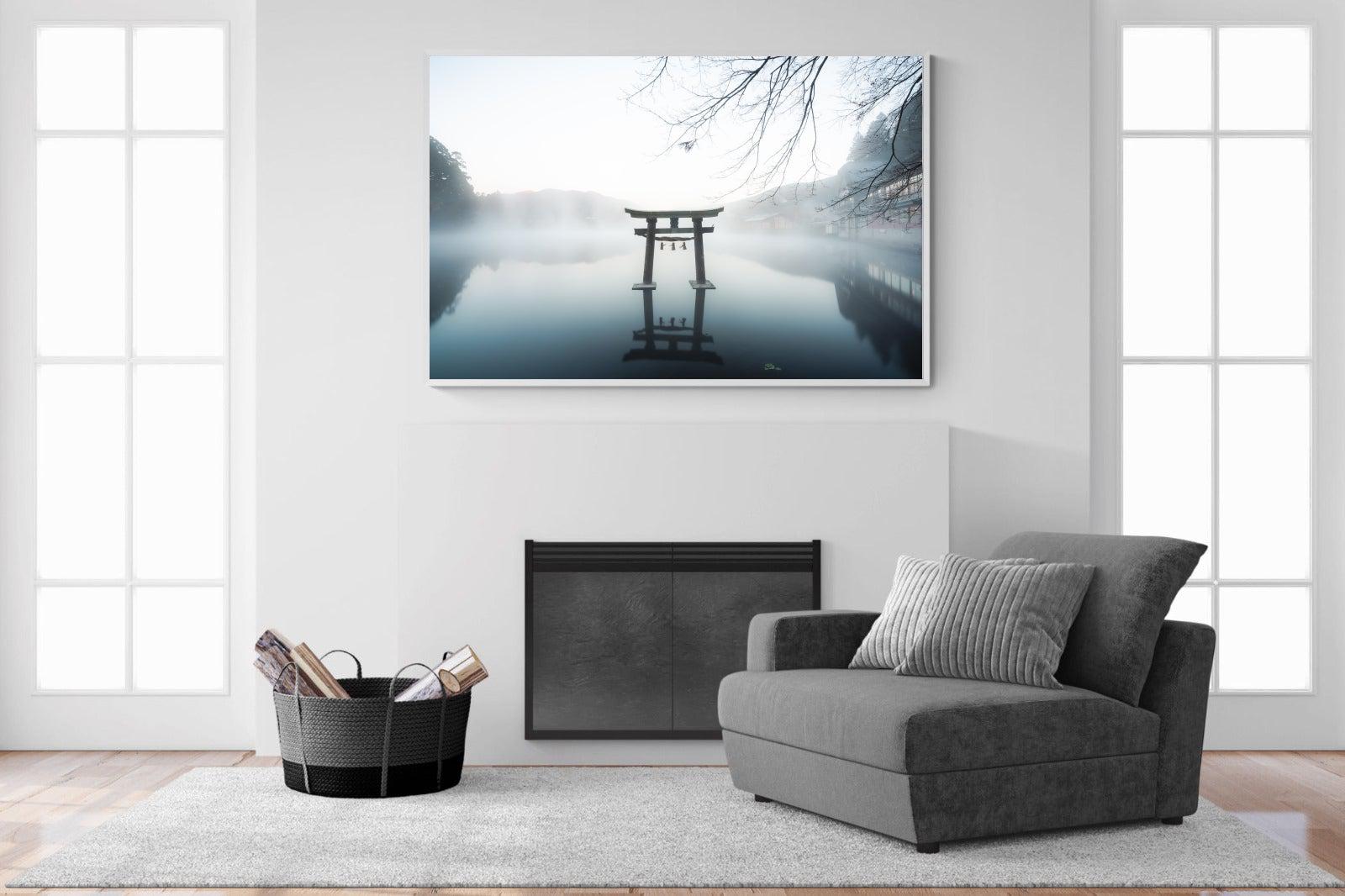 Zen-Wall_Art-150 x 100cm-Mounted Canvas-White-Pixalot