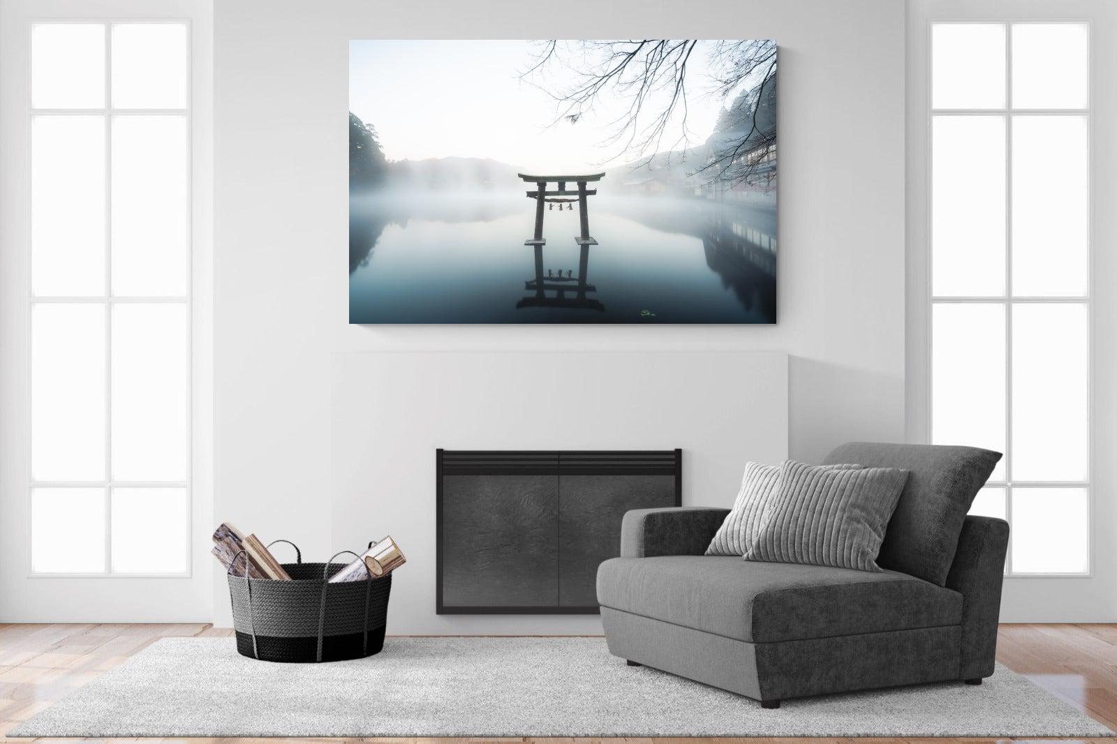 Zen-Wall_Art-150 x 100cm-Mounted Canvas-No Frame-Pixalot