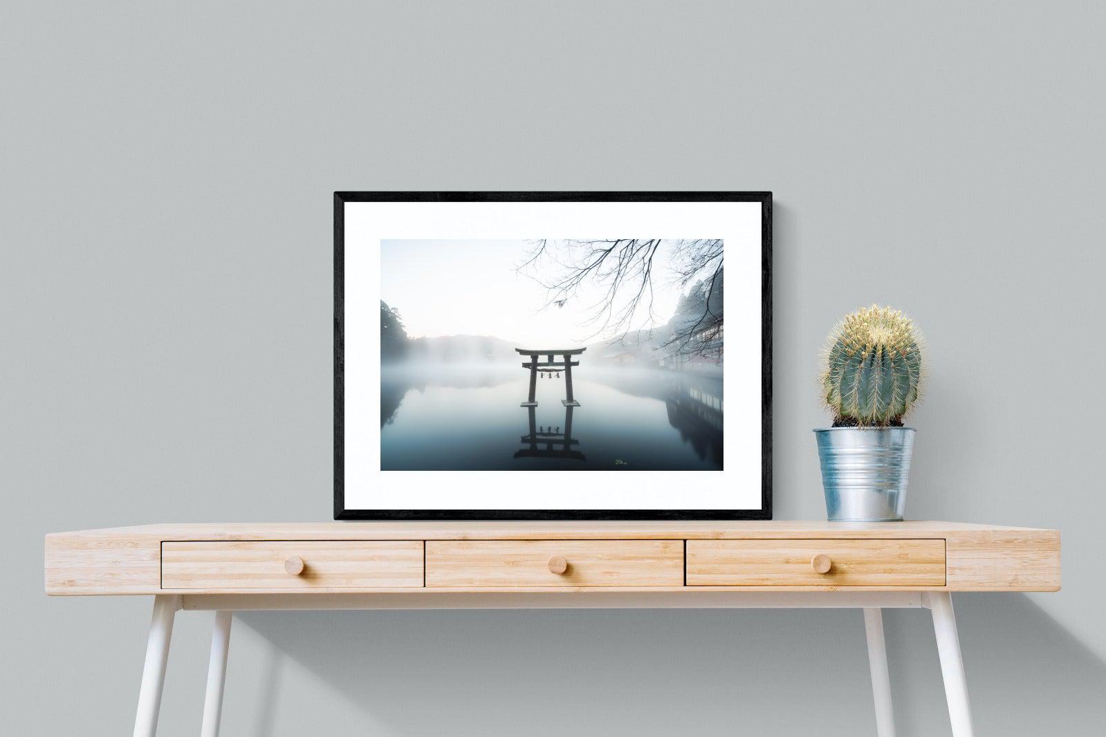 Zen-Wall_Art-80 x 60cm-Framed Print-Black-Pixalot