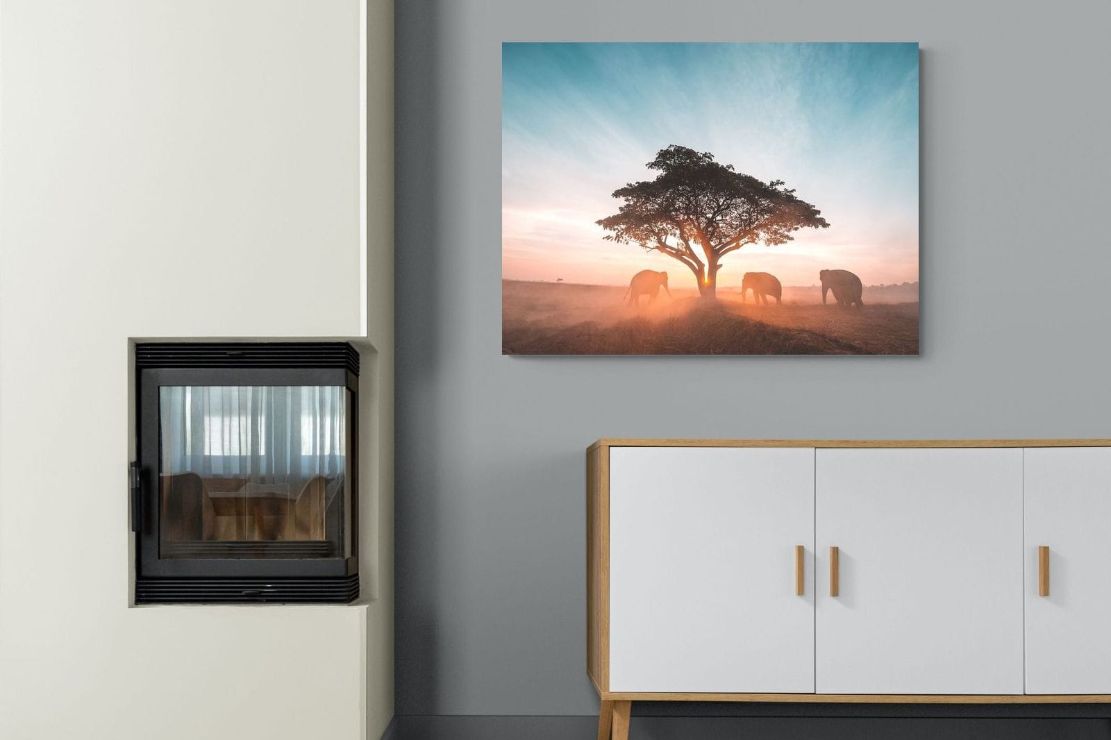 Acacia Cover-Wall_Art-100 x 75cm-Mounted Canvas-No Frame-Pixalot
